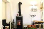 Ofen im Wohnzimmer - 