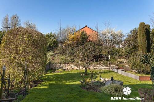 Garten mit Apfelbaum - 