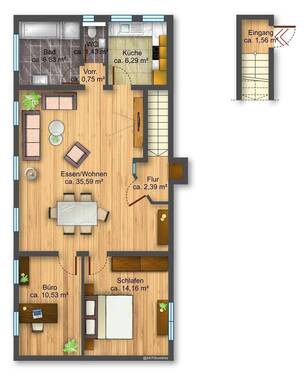 Wohnung OG - 