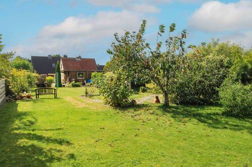 Garten Blickrichtung Haus - 3 Zimmer Doppelhaushälfte zum Kaufen in Eckernförde