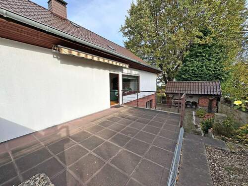 Terrasse am Wohnzimmer- - 