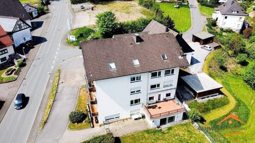 Luftbild - Sorpesee: ETW (ca. 88m²) mit Fernsicht und Balkon in Langscheid