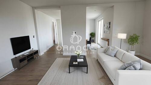 Wohnzimmer KI - 4 Zimmer Etagenwohnung zum Kaufen in Dresden