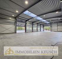 TOP-verkehrsgünstige Lage-NEUE Gewerbehalle 600qm + 244qm Vordach, 2 Rolltore, Hausbau noch möglich! - Achim