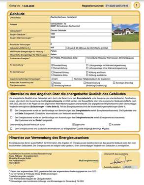 Energieausweis (1) - 