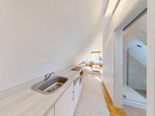 Küchenbereich im Spitzboden - Wohnung 4 - 