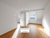 Wohnzimmer - Sanierter Altbau: Großzügige 3-Zimmer-Wohnung im Erstbezug