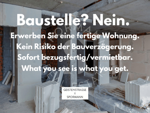 Fertiggestellte Wohnung - 3 Zimmer Etagenwohnung in Düsseldorf