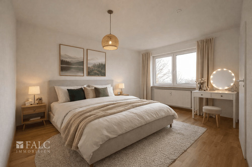 Schlafzimmer KI-generiert - 