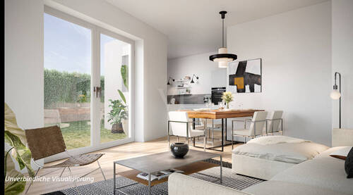 Wohnen und Essen - 3 Zimmer Etagenwohnung zum Kaufen in Bietigheim-Bissingen