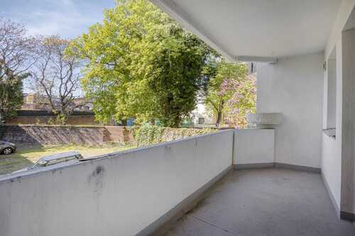 Balkon - 2 Zimmer Etagenwohnung in Düsseldorf
