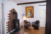 Sitzecke mit Kamin - 