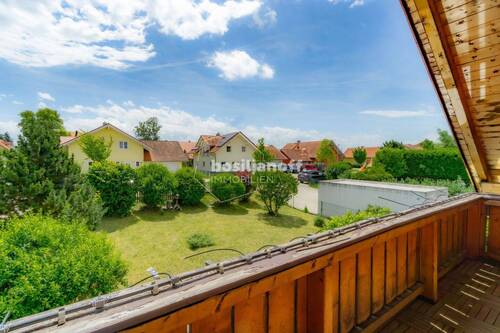 Blick vom Balkon - 