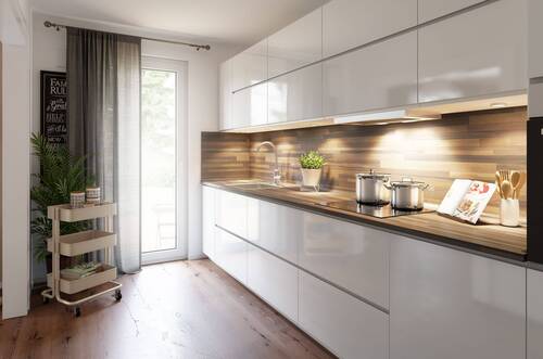 Bungalow-78-Kueche.jpg - Mehrfamilienhaus, Wohnhaus mit 76,00 m² in Orenhofen zum Kaufen