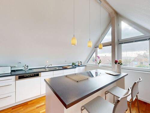 Küche mit Blick Richtung Conventer See - 