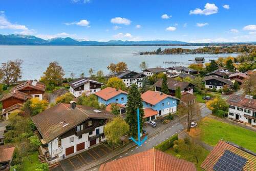 Traumlage am See - Barrierefreie, sonnige Gartenwohnung - nur 150 m zum Chiemsee