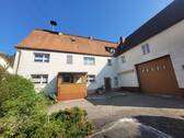 001_Bauernhaus mit Scheune - *Ideal für Handwerksbetrieb!* Fränkisches Bauernhaus mit viel Platz für Lager und Werkstatt