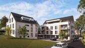 3D_Haus_B_C_Strassenansicht - 4 Zimmer Etagenwohnung in Holzgerlingen