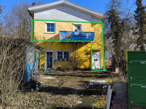 Außenansicht 1 markiert - 3 Zimmer Wohnung in Viechtach, möbliert, ab sofort zu vermieten