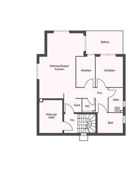 Souterrain - 3 Zimmer Etagenwohnung in Ennepetal