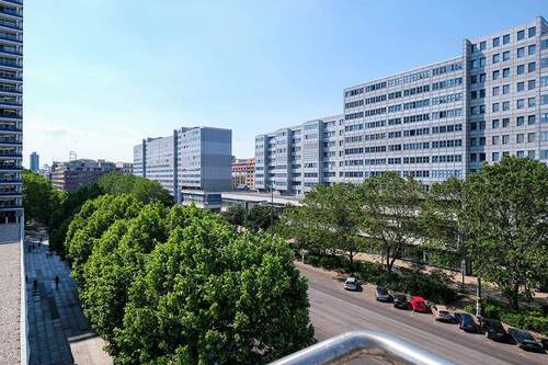 Blick auf die Leipziger Straße - 