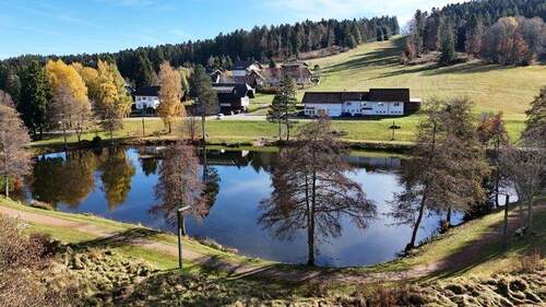 Ausblick zum Skilift - 2 Zimmer Etagenwohnung zum Kaufen in Herrischried