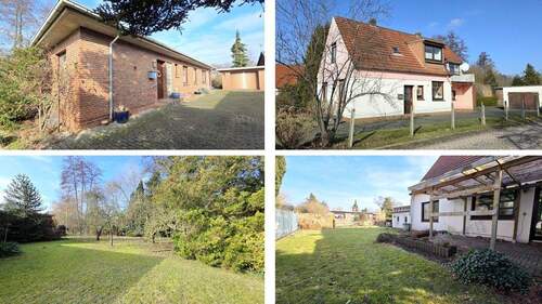 Bungalow und Einfamilienhaus - 0 % Käuferprovision! 2 Immobilien (Bungalow + EFH) auf einem Grundstück in zentraler und naturnaher Lage!