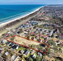 Rarität & besondere Gelegenheit - Grundstück zur Ferienhaus-Bebauung in direkter Ostsee-Strandlage - Ostseeheilbad Zingst