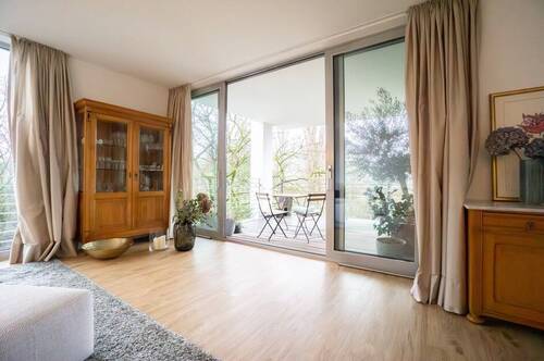 Übergang Wohnzimmer zur Loggia - 