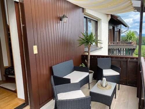 Balkon - 1 Zimmer Doppelhaushälfte in Meißner-Alberode