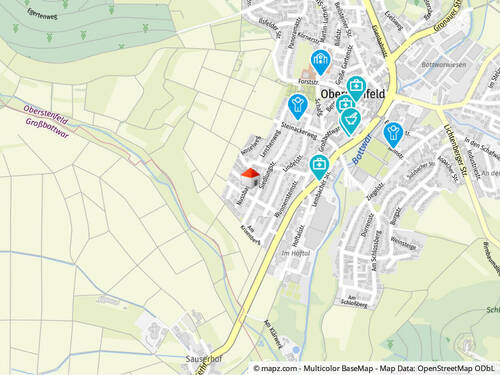 Geolyzer Kartenausschnitt - 