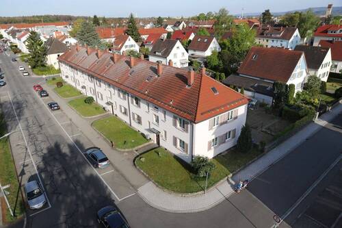 Draufsicht Häuserzeile - 