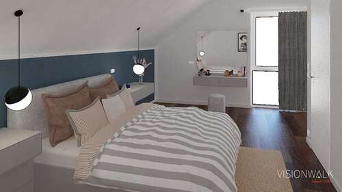 Schlafzimmer - Mehrfamilienhaus, Wohnhaus mit 155,00 m² in Niederkirchen zum Kaufen