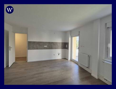 Wohnen-Kochen - Erstbezug nach Modernisierung: 3-Zimmer-Wohnung + zwei Balkone, Tageslichtbad, Gäste-WC