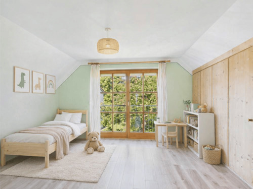 Kinderzimmer (KI Staging) - 
