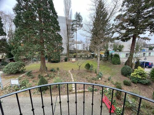 Blick vom Balkon - 