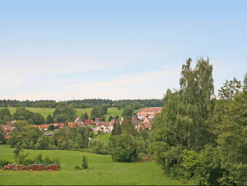 Ausblick - 3 Zimmer Etagenwohnung zum Kaufen in Schömberg