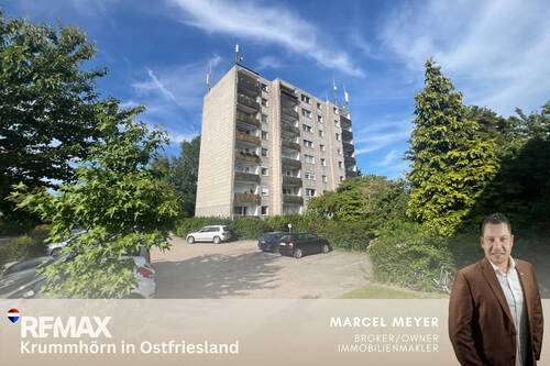 Titelbild - Lichtdurchflutete 2-Zimmer-Wohnung in Emden-Herrentor - Frei ab sofort