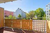 Balkon - 3 Zimmer Etagenwohnung in Berlin