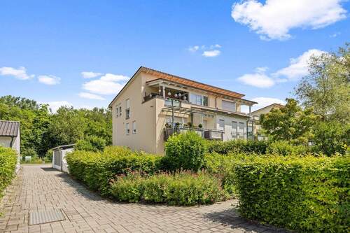 Südwest-Ansicht - 2 Zimmer Etagenwohnung zum Kaufen in Ingolstadt