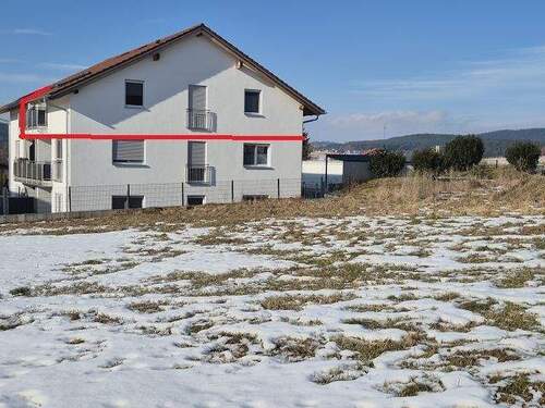 Ansicht Südosten - 3 Zimmer Etagenwohnung in Bad Kötzting