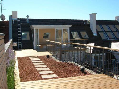 magischer Dachgarten - 7 Zimmer Etagenwohnung zur Miete in München