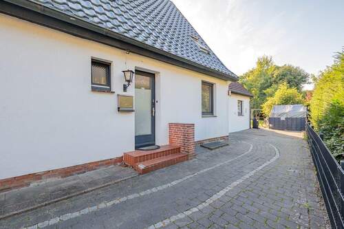 Eingang vordere Hälfte - Doppelhaushälfte zum Kaufen in Himmelpforten