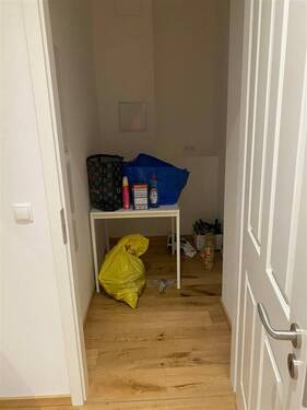 Abstellkammer in Wohnung - 