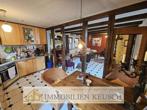 Wohnküche mit Atmosphäre - 