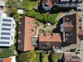 Draufsicht Grundstück und Haus - 