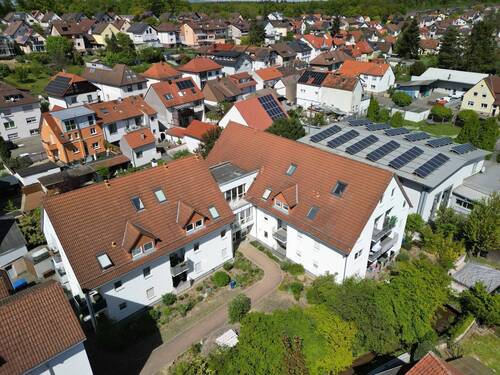 Vogelperspektive - 2 Zimmer Etagenwohnung in Östringen