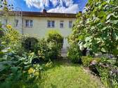 Hausansicht Gartenseite - 4 Zimmer Reihenmittelhaus in Dresden