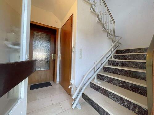 Hauseingang - 6 Zimmer Mehrfamilienhaus, Wohnhaus zum Kaufen in Billerbeck