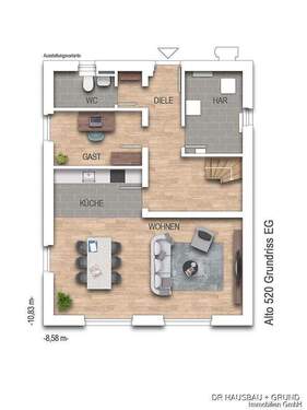 AL520_Prospekt_EG - Einfamilienhaus mit 128,00 m&sup2; in Rieseby zum Kaufen